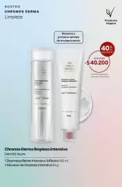 Catálogo Natura Página 16: Natura - chronos derma limpieza intensiva €40.200,00