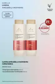 Catálogo Natura Página 26: Natura - lumina anticaída y crecimiento rutina básica €22.600,00
