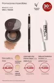 Catálogo Natura Página 41: Negro - lápiz kajal color intenso negro* 1,3 g €11.400,00, Máscara fantástica incolora €11.000,00
