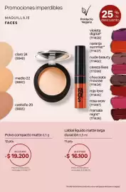Catálogo Natura Página 44: Labial líquido matte larga duración €16.100,00, Polvo compacto matte €19.200,00