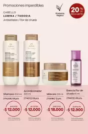 Catálogo Natura Página 57: Natura - acondicionador 300 ml €12.000,00, Natura - máscara 250 ml (174196) €18.000,00