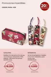 Catálogo Natura Página 59: Señaladores (174155) €6.000,00, Cartuchera (221274) €18.200,00