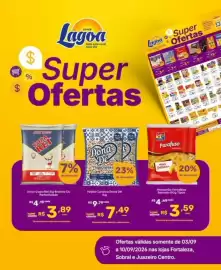 Encarte Super Lagoa Página 1: Feljão Carioca Dona Dê €7,49, Arroz Copa Rei 1kg Branco Ou Parboilizado €3,89
