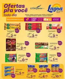 Encarte Super Lagoa Página 3: Macarrão Fortaleza 900g C/2 Unids Ninho €4,99, Massa para Lasanha com Ovos Fornecidos €10,99
