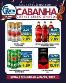 Catálogo Rancho Bom Supermercados Página 2: Cerveja heineken lata €4,89, Refrigerante coca-cola tradicional/zero €9,89