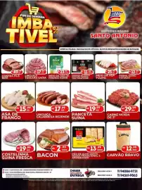 Catálogo Supermercados Santo Antonio Página 1: Carne moída de 2° €29,99, Bacon €2,99