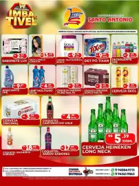 Catálogo Supermercados Santo Antonio Página 5: Amaciantes ype €9,89, Cerveja skol €2,59