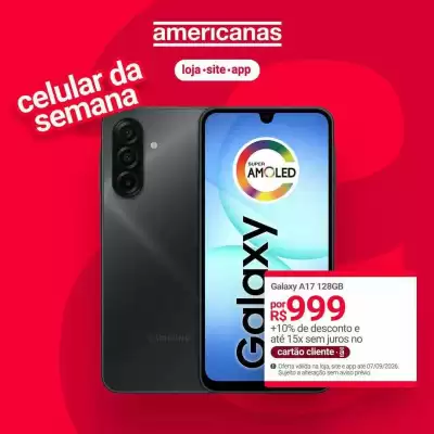 Lojas Americanas (válido até 7-09)