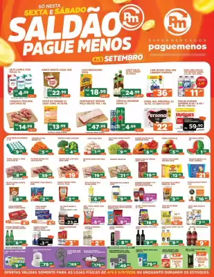 Catálogo Supermercados Pague Menos (válido até 6-09)