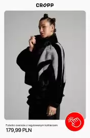Cropp gazetka tydzień 36 Strona 10: Futerko oversize z regulowanym kołnierzem Cropp €179,99