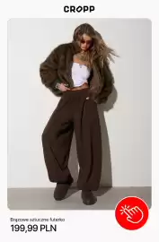 Cropp gazetka tydzień 36 Strona 3: Brązowe sztuczne futerko Cropp €199,99