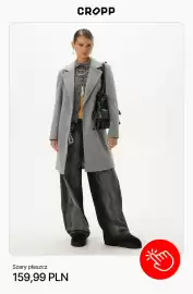 Cropp gazetka tydzień 36 Strona 9: Szary płaszcz Cropp €159,99