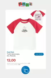 Smyk gazetka Strona 11: T-shirt dziewczęcy Peanuts Cool Club €12,00