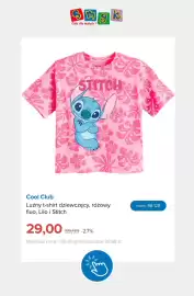 Smyk gazetka Strona 12: Luźny t-shirt dziewczęcy różowy fluo Lilo i Stitch Cool Club €29,00