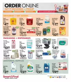 Smart & Final weekly ad week 36 Page 1