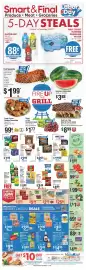 Smart & Final weekly ad week 36 Page 1