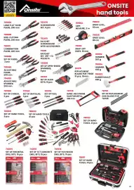 Hecht leták Strana 91: Gorilla set of tct concrete drill bits €742.012,00, Set of chisels €7.999,00