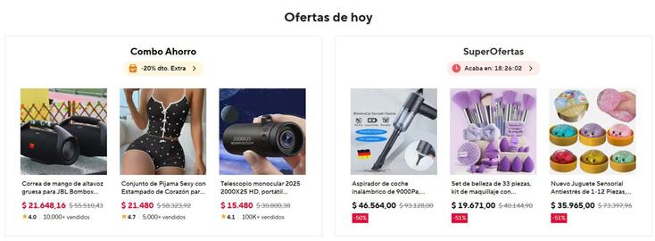 Catálogo AliExpress Página 2