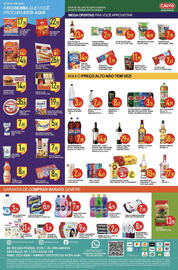 Folheto Calvo Atacadista Página 2: Pão de queijo rei de minas €7,99, Cerveja skol 350ml €3,09