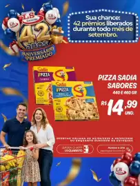 Catálogo Supermercado LS Guarato Página 7: Pizza sadia sabores €14,99