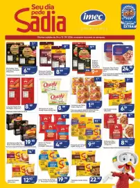 Catálogo Imec Supermercados Página 1: Hot Pocket Sadia €6,59, Hambúrguer Misto €1,29