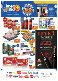 Catálogo Imec Supermercados Página 1: Lava-Roupas em Pó Omo €24,90, Coxa e Sobrecoxa de Frango Tradicional kg €6,98