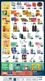 Folheto Coop Página 2: Bebida à lactea fermentada vigor sabores €5,99, Biscoito recheado trakinas salgados €1,99
