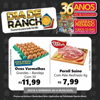 Catálogo Rancho Bom Supermercados (válido até 6-09)