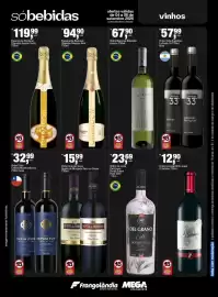 Encarte Frangolândia Página 9: Vinho de mesa del grano bordô suave rosé gold €23,69, Vinho Nacional Naturelle branco €67,90