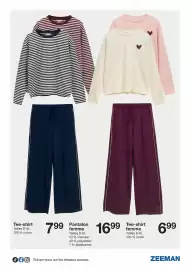 Catalogue Zeeman semaine 36 page 9: Pantalon femme €7,99, Tee-shirt femme €16,99