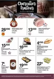 Catalogue Monop' page 9: Villani - jambon de parme sans os 14 mois d'affinage a.o.p €26,90