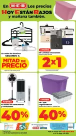Folleto HEB Página 16: Kerrville Home Cortinas Decorativas, Cajas Organizadoras