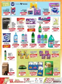 Folleto Soriana Mercado semana 36 Página 5: Pinol limpiador 1 l €24,90, Quality Day papel higiénico €189,90