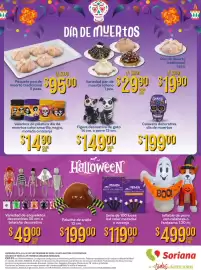 Folleto Soriana Mercado semana 36 Página 8: Paquete pan de muerto tradicional €95,00