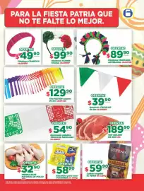 Folleto Super Gutiérrez semana 36 Página 5: Diadema CAMBOYA €49,90, Banderín TRICOLOR €39,90