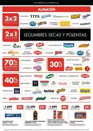 Folleto Disco Página 2: Traviata - galletitas €1.399,00, Café instantáneo liofilizado €12.299,00