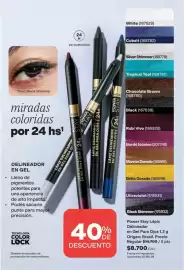 Catálogo Avon Página 13: Avon - power stay lápiz delineador en gel para ojos 1.2 g €8.700,00
