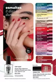 Catálogo Avon Página 22: Avon - power stay cobertura brillante esmalte para uñas €12.000,00