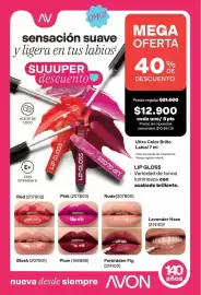 Catálogo Avon Página 23: Suave - ultra color brillo labial €12.900,00