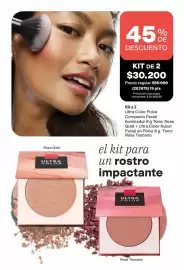 Catálogo Avon Página 32: Kit de 2 ultra color polvo compacto facial iluminador + rubor facial €30.200,00