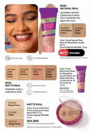 Catálogo Avon Página 49: Real - color trend matte polvo compacto facial mate fps 10 7 g €14.300,00