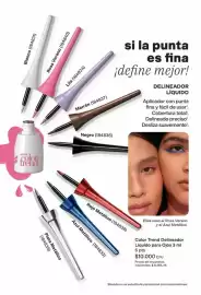 Catálogo Avon Página 53: Rojo - delineador líquido para ojos 3 ml (184839, 184833, 184835) €6.264,46