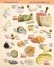 Volantino Maxisconto Pagina 20: Leerdammer Original €0,99, Gorgonzola DOP Palzola €0,99