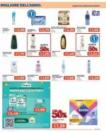 Volantino Maxisconto Pagina 29: Dischetti levatrucoco cotoneve €0,98, Bagno crema spuma di sciampagna €1,39