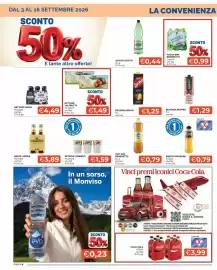 Volantino Maxisconto Pagina 4: Acqua Uliveto €0,44, The San Benedetto €0,79