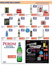Volantino Maxisconto Pagina 5: Birra blonde La Chouffe €3,99, Birra Tuborg €1,08