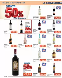 Volantino Maxisconto Pagina 6: Spumante brut pinot di pinot gancia €3,99, Bonarda dell'Oltrepò Pavese DOC Manfredi €2,99