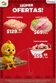 Folleto Guajardo Página 19: Camarón Laguna €129,99, Filete tilapia €69,99
