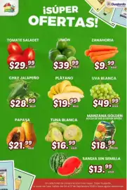 Folleto Guajardo Página 23: Plátano €19,99, Uva blanca €49,99