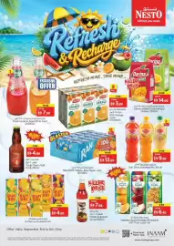Nesto catalogue Page 6: نستو 2 Fresh Pckup Basil Stea Drink B Fresh up Refresh &Recharge EXCLUSIVE OFFER REFRESH MORE, SAVE